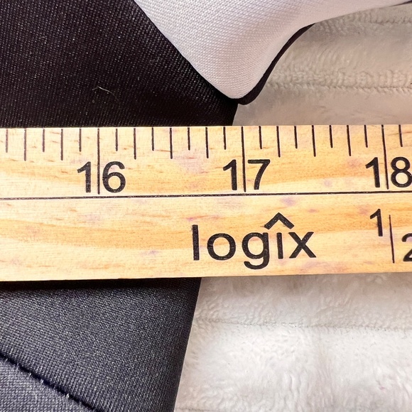 # A099  For Her NYC  Vintage Black Dress  Polka Dot Puff Sleeve  NWT size S - Picture 6 of 6